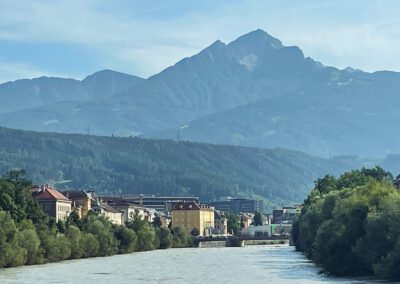 Panorama Innsbruck mit Nockspitze