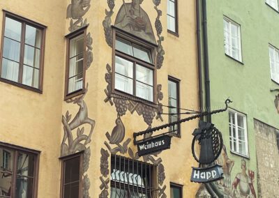 Fassade Weinhaus Happ Innsbruck