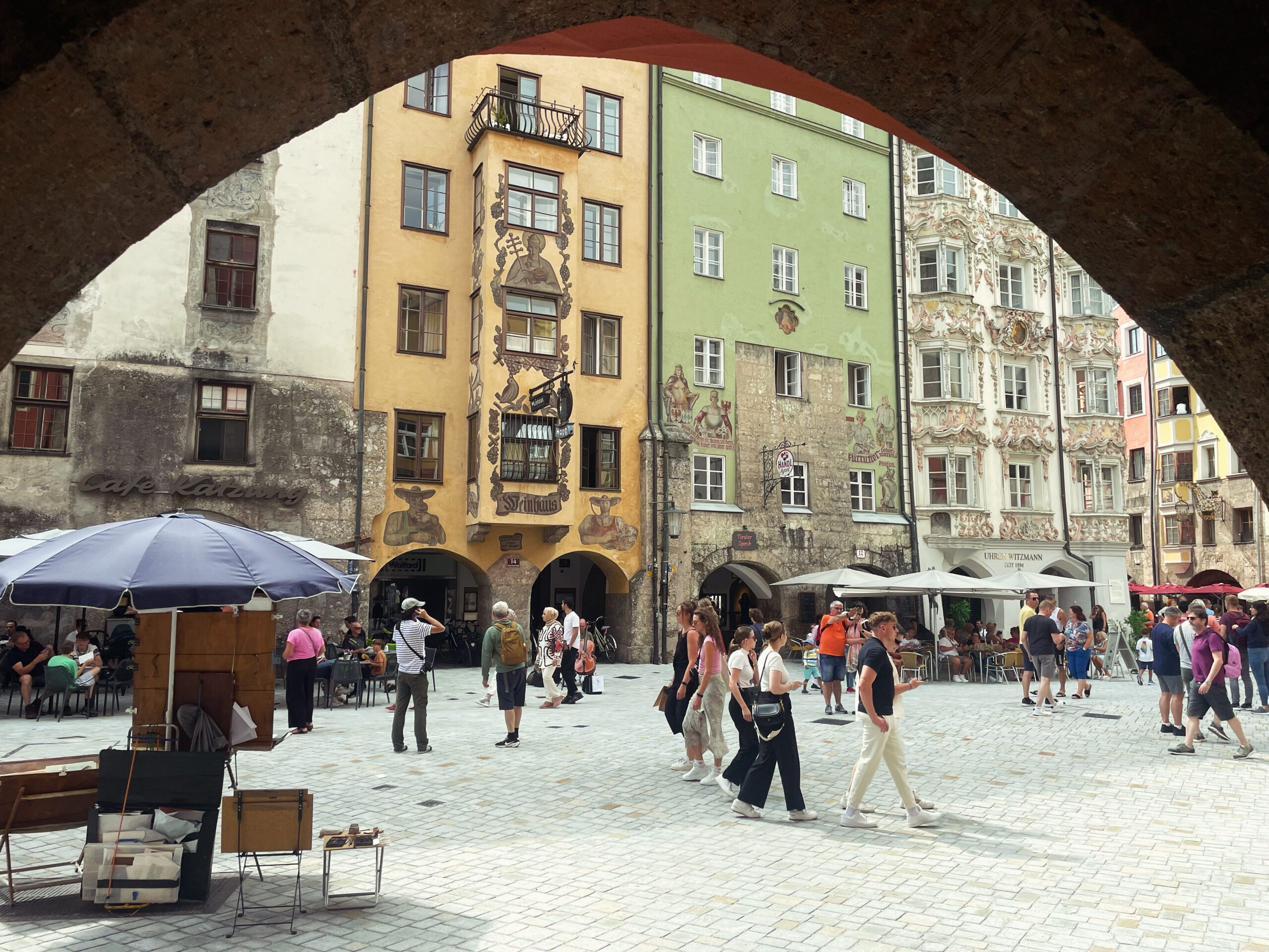 Pflastersteine Altstadt Innsbruck