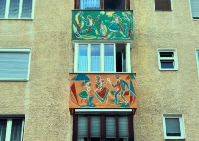 Fassade Pacherstraße Innsbruck