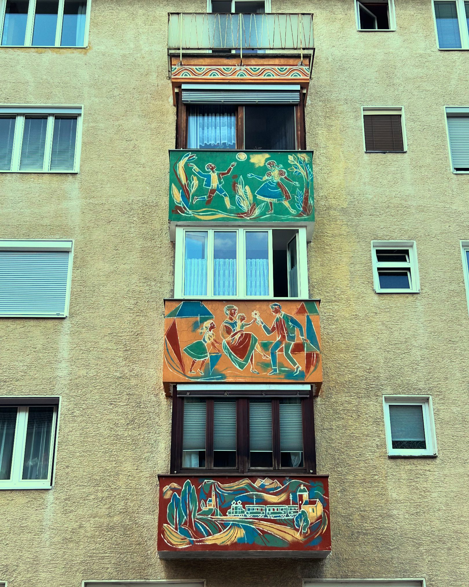 Fassade Pacherstraße Innsbruck