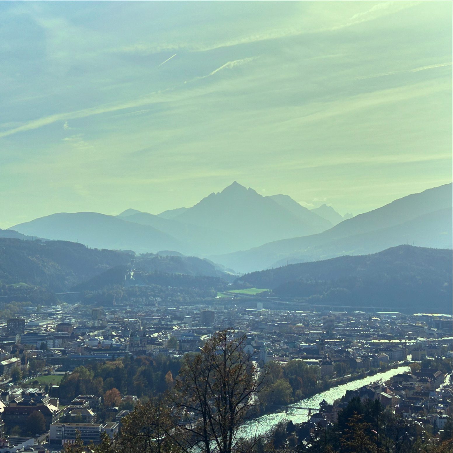 Innsbruck Panorama ab Alpenzoo