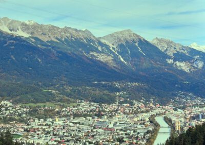 Herbstliches Panorama Innsbruck