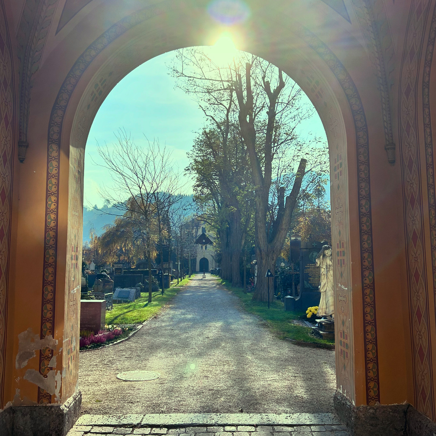 Westfriedhof Eingang