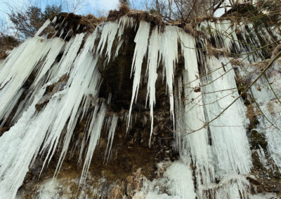 Eisorgel Sillschlucht