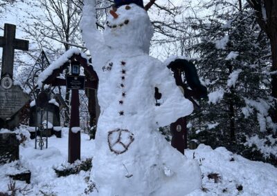 Schneemann Tummelplatz Weihnachten 2024